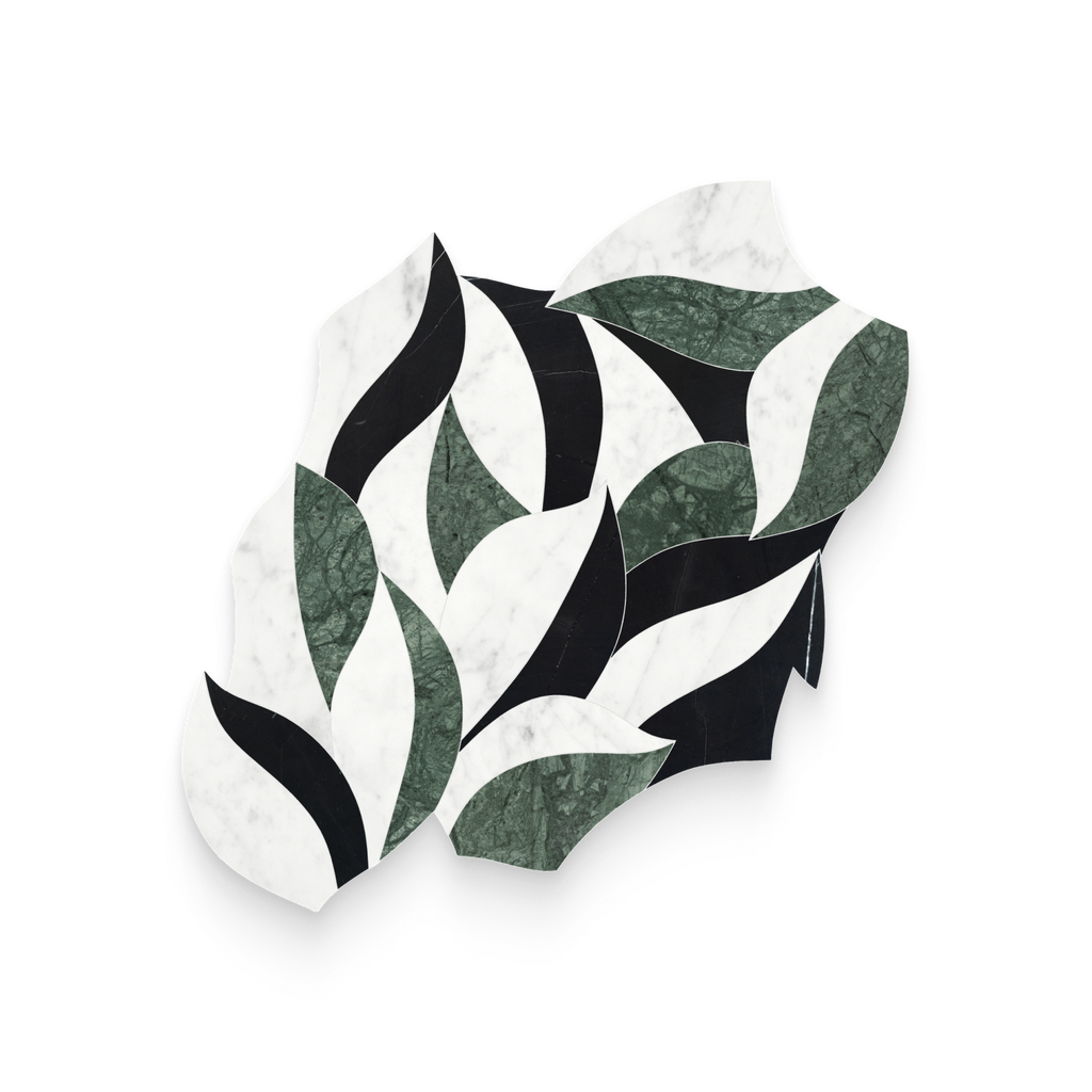 Verdant Pine Polished Mosaic
