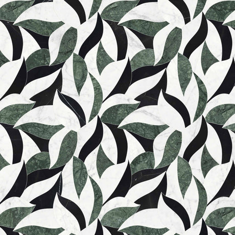 Verdant Pine Polished Mosaic