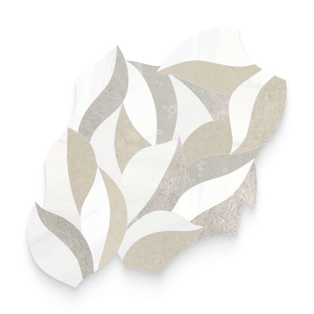 Verdant Clay Honed Mosaic