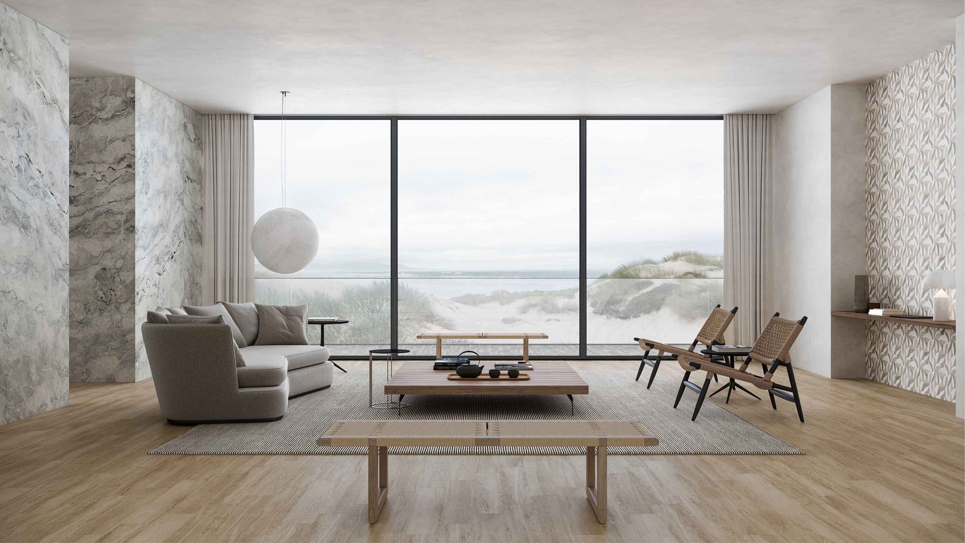 Verdant Clay Honed Mosaic