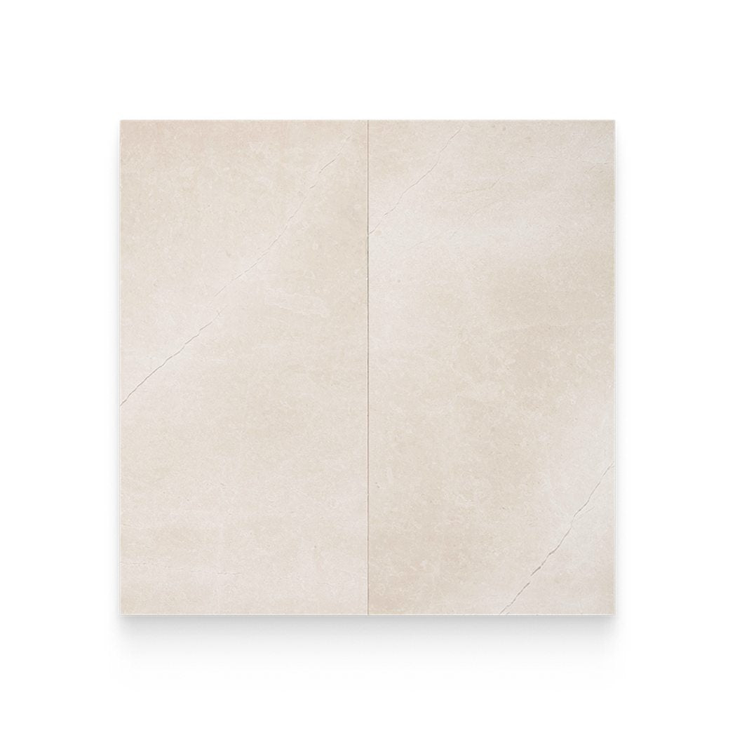 12x24 Vanilla Cream Honed Rectangle Tile