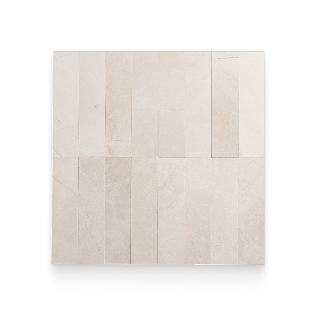 3x12 Vanilla Cream Honed Rectangle Tile