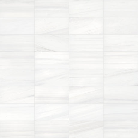 3x12 Bianco Dolomite Calida Honed Rectangle Tile