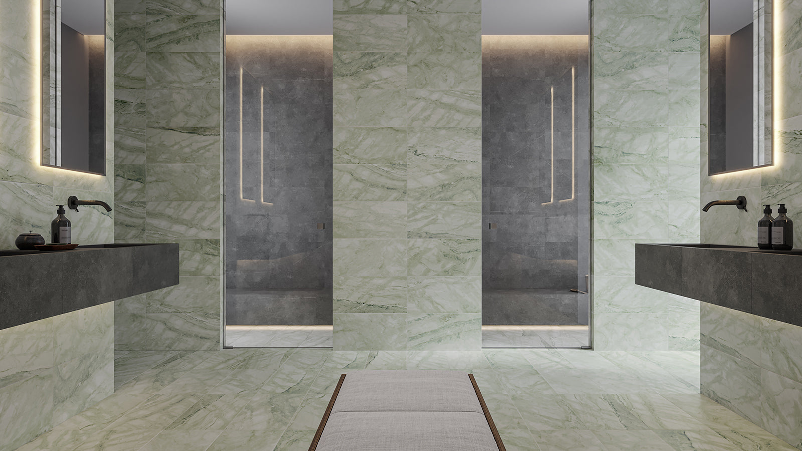 3x12 Verde Matcha Honed Rectangle Tile – Stone Products Unlimited