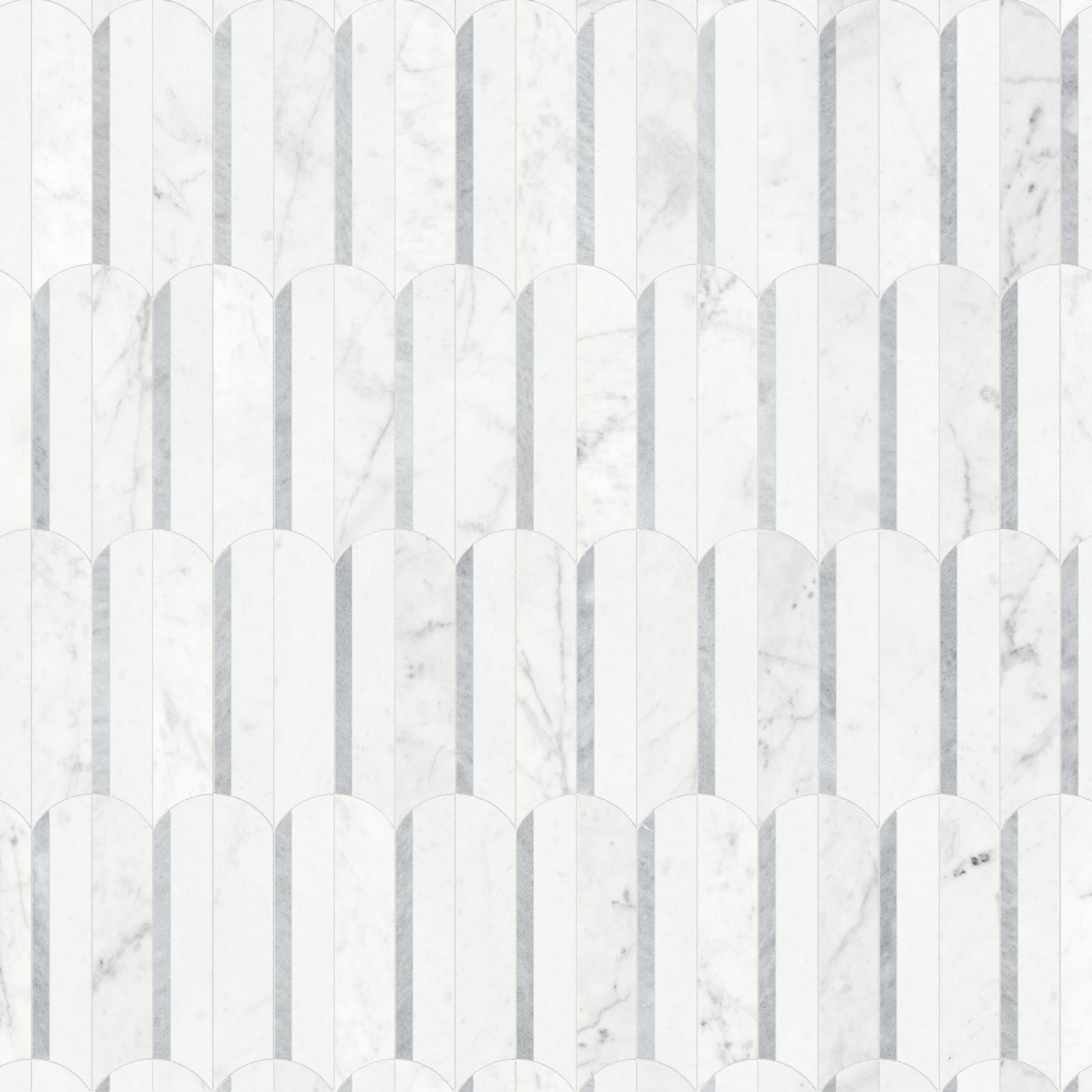 Wave Dove Honed Mosaic