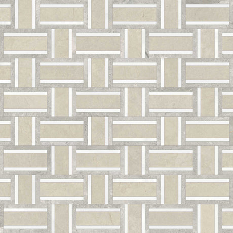 Weave Clay Honed Mosaic