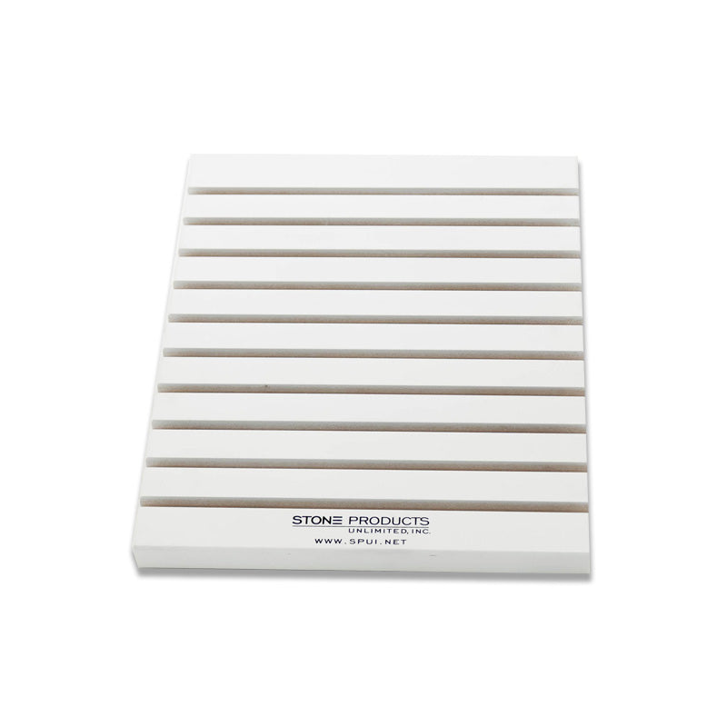 10 Slot White Display Stand